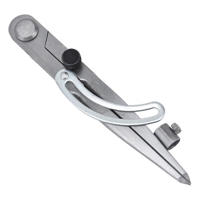 Compas à Pointes Sèches (diviseur D'aile) - En Acier Carbone - Taille Réglable Jusqu'à 300 Mm - Pour Traçage Mécanique, Travail Du Cuir, Bricolage