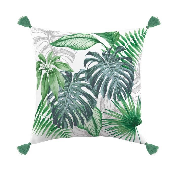 coussin tropical