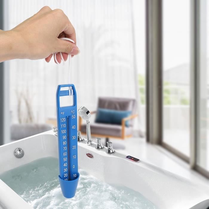 Thermomètre Piscine Flottant Atsmoce Avec Ficelle - Résistant Aux Chocs