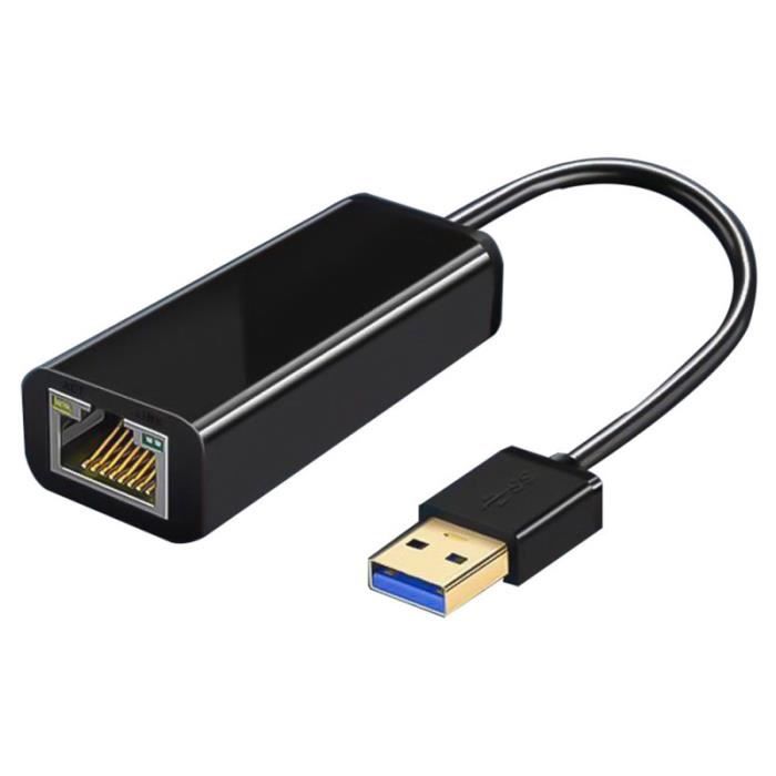 Cable - Adaptateur Reseau - Telephonie - Adaptateur d'Ethernet USB