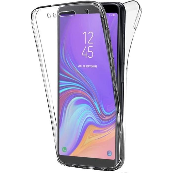 منيو الخلاط Coque Samsung Galaxy A10 Transparent Intégrale Avant et Arrière ...