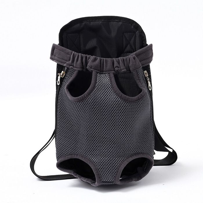 INF Sac à dos pour animaux de compagnie Le noir