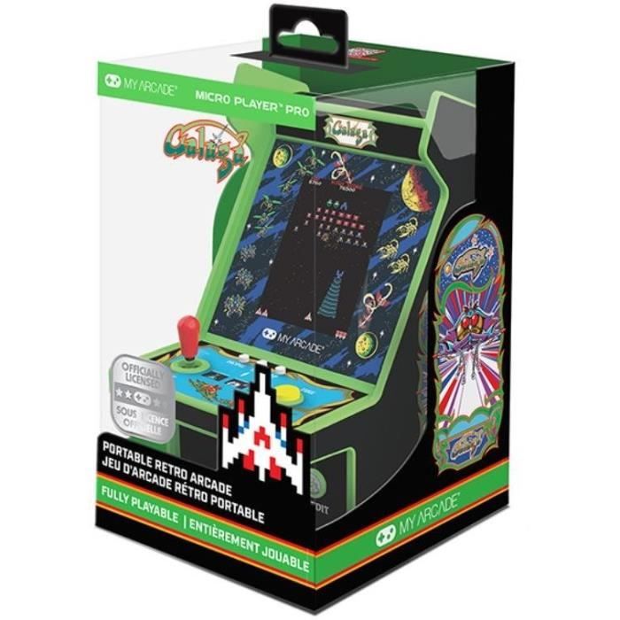 Console rétro My Arcade Micro Player PRO Galaga & Galaxian - Ecran 7cm Haute Résolution