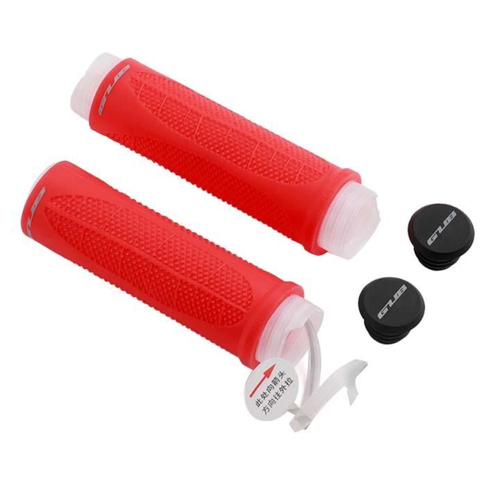 Poignées De Guidon Scott AT PRO Transparentes - Vintage, Forme Hexagonale, Pour VTT/BMX, Lot De 2