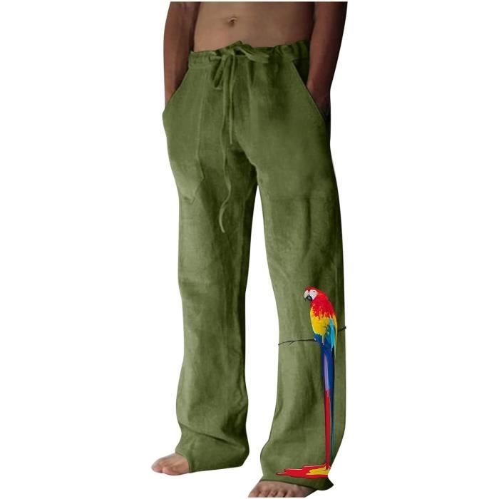 Pantalon De Jogging Homme Grande Taille - Tissu Élastique Confortable - Pour Sport, Loisir, Travail Ou Maison - Hiver