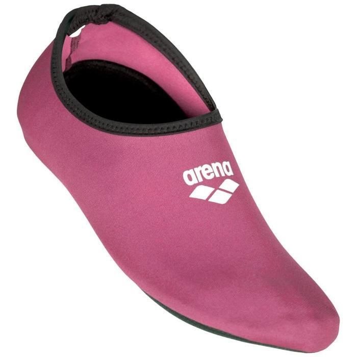 Chaussettes de natation bébé Arena Grip - fuchsia