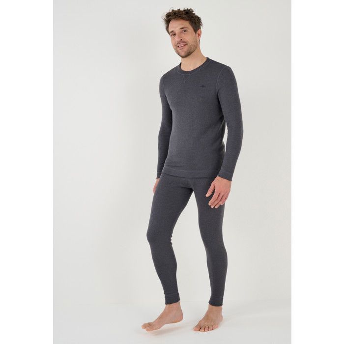 Damart - T-shirt homme Thermolactyl Sensitive molleton - Gris Damart - T-shirt homme Thermolactyl Sensitive molleton - Gris