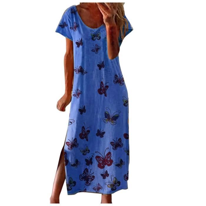 Robe Maxi Wallis Imprimé Cachemire Rouge Taille M - Col Rond, Manches Courtes, Neuve Avec étiquette