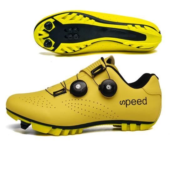 Chaussures De Cyclisme Compatibles Peloton - Homme/Femme, Semelle Rigide, Compatibles Crampons Delta/SPD, Respirantes Chaussures Spin Bike