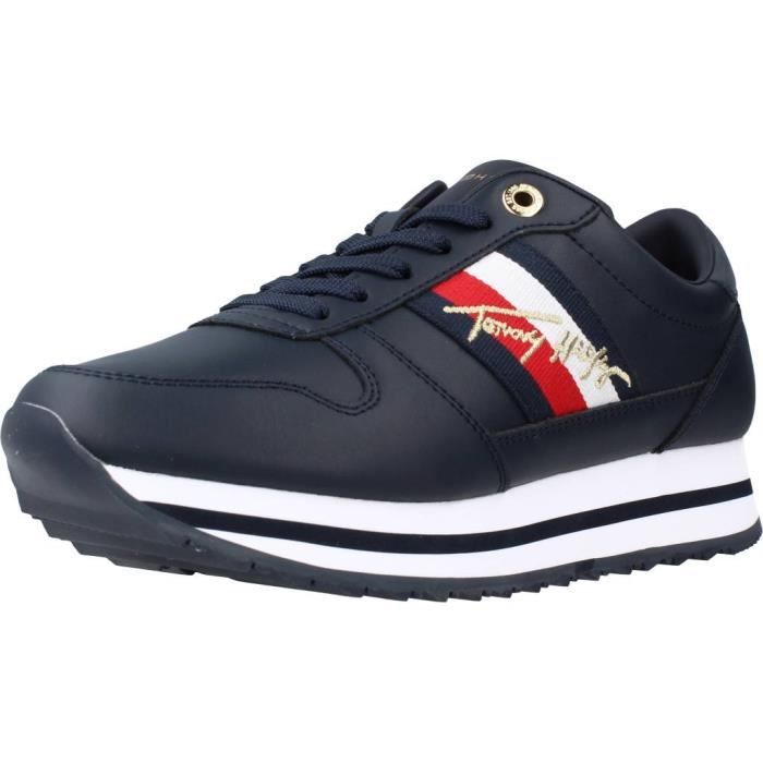 basket tommy hilfiger bleu