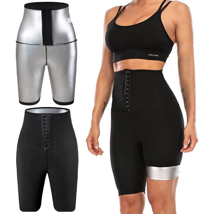 Legging Sudation Femme - Noir - Fitness - Taille Haute - Accélère  Transpiration et Minceur Noir - Cdiscount Sport