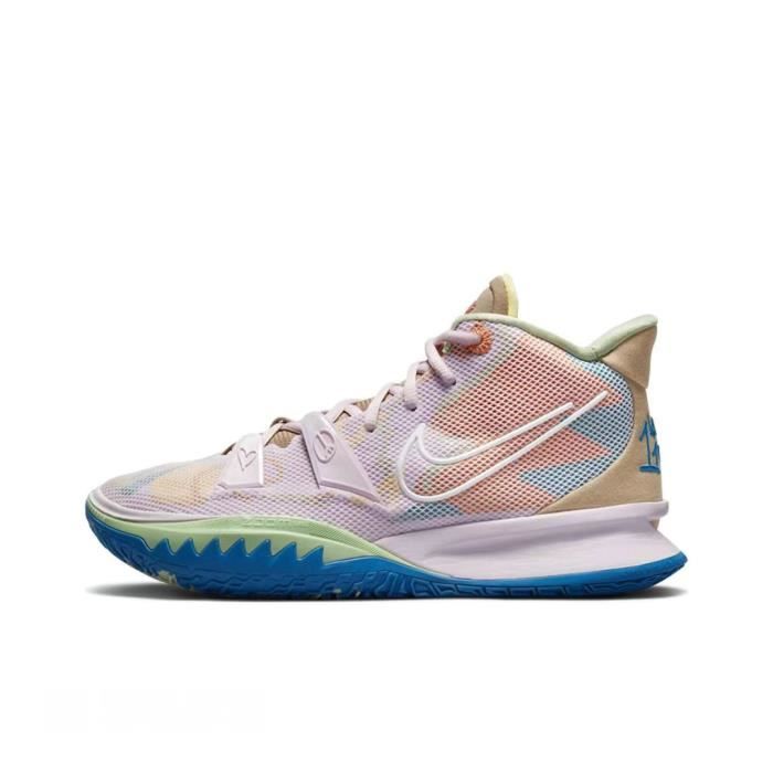 Nikes Kyrie 7 GS chaussures de basket ball de combat Bluish