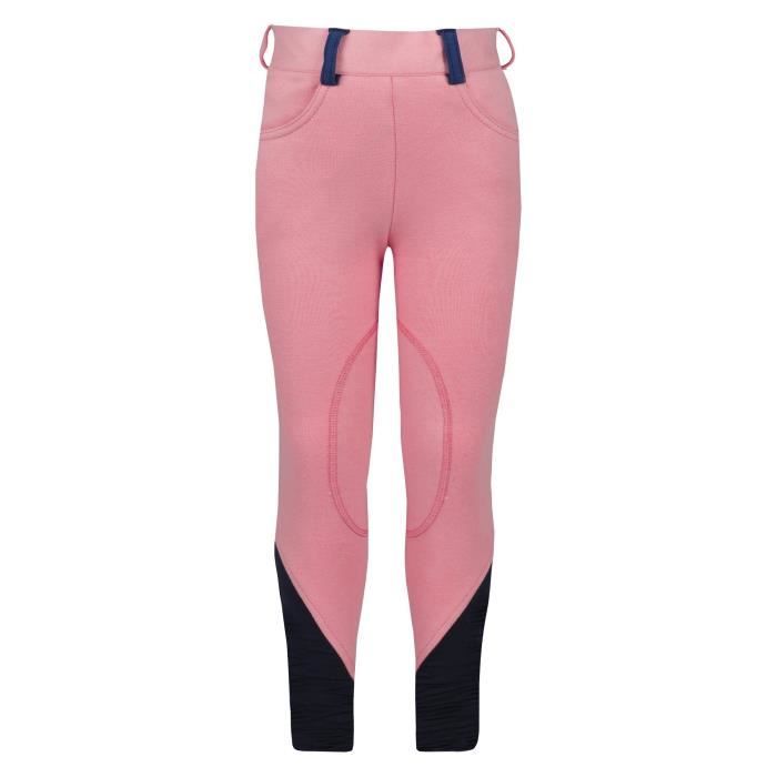 pantalon équitation fille horka presto - 23. roze - 4 ans