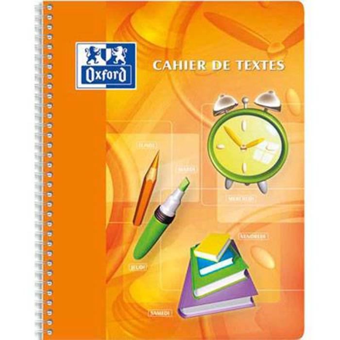 Lot De 6 Cahiers 17x22 Cm 96 Pages Grands Carreaux Seyès - Couverture Polypro Couleurs Assorties + Index Adhésif Blumie