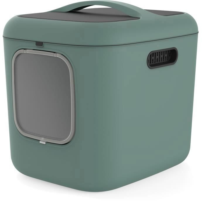 Meilleurs prix pour Maison toilette - ROTHO - BIALA XL - Vert de Gui - 61,4 x 49,9 x 57,6 cm - Pour chien moyen