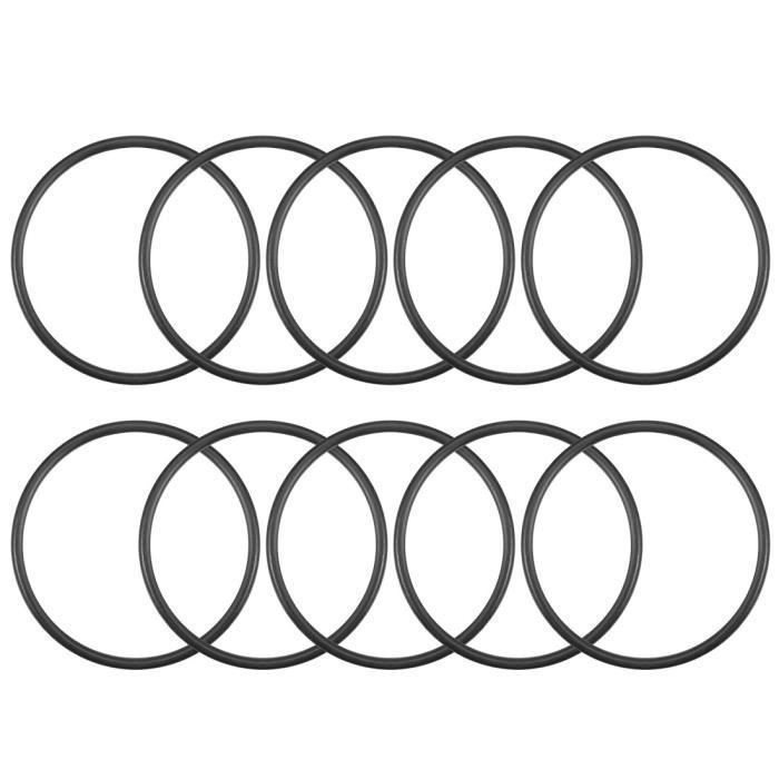 Joint Torique Nitrile 6x175x187 Mm - Bague D'étanchéité Noire, Résistante à L'huile, -40°C à 120°C