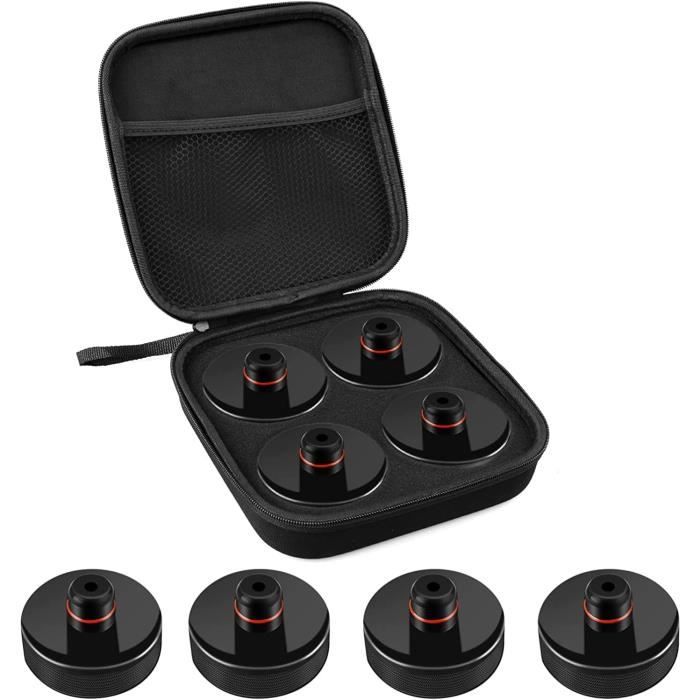Kit 9 Jack Pads Pour Tesla Model 3/S/X/Y - Coussinets Levage Caoutchouc Avec Boîte | Protection Batterie