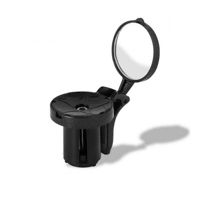 Greatangle 360 Degrés Flexible Vélo Vélo Guidon Rétroviseur Vision Miroir Réflecteur Convexe Surface Noir Greatangle 360 Degrés Flexible Vélo Vélo Guidon Rétroviseur Vision Miroir Réflecteur Convexe Surface Noir