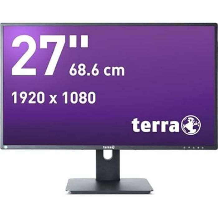 Écran LED – TERRA – Terra Greenline Plus – 27 pouces – HDMI – DisplayPort – Noir