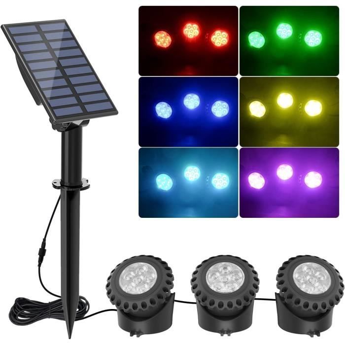 Lampes de piscine Lampes de bassin 13 LED Lumière sous-marine Lampe de