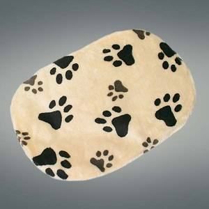 Coussin beige avec motifs joey trixie pour chiens taille xl-xxl longueur 105 cm largeur 68 cm
