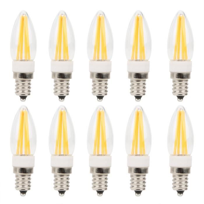 VBESTLIFE Ampoule à intensité variable E12 Petites Ampoules LED à