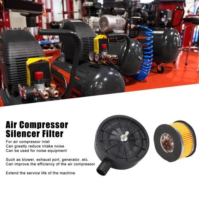Filtre à Air Pour Compresseur - Filetage Mâle 20 Mm - Éponge - Pour Petites Pompes Et Compresseurs