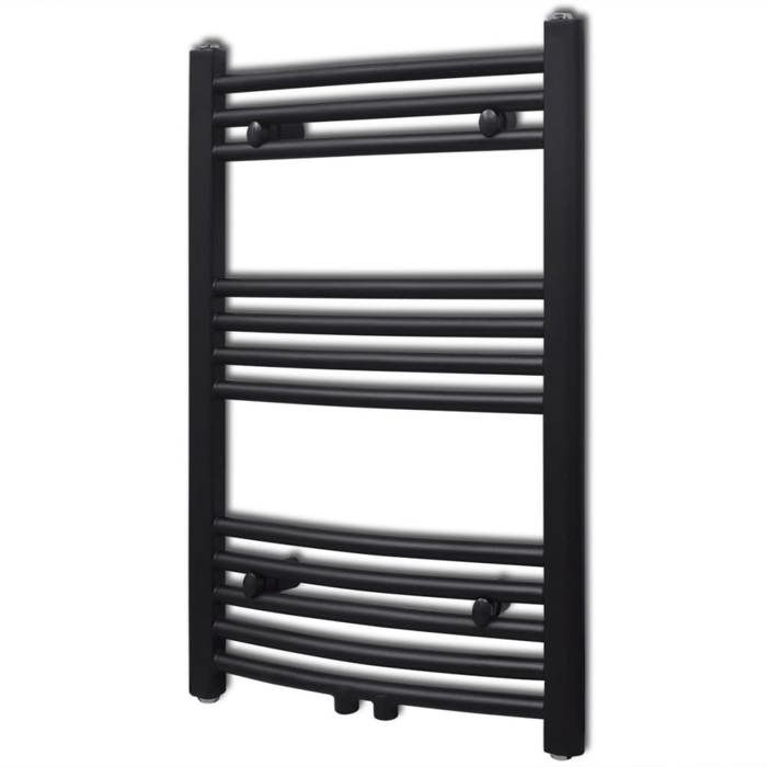 Sèche-Serviettes Eau Chaude vidaXL Incurvés 500 x 764 mm – 293W