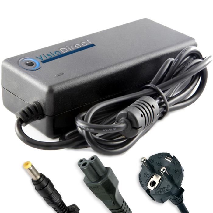 Chargeur et câble d'alimentation PC New pow Adaptateur secteur