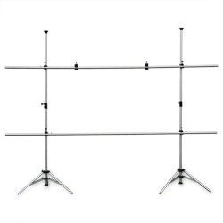 Système d'autopoles et de perches pour appareil photo WALIMEX 16528 - 228-328 cm