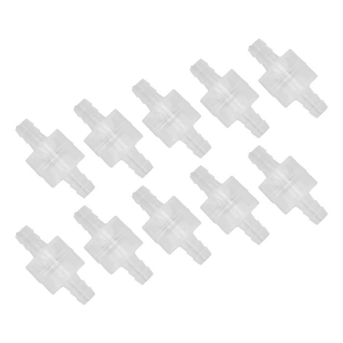 Pièces Clapet Anti-retour Unidirectionnel En Acier Inoxydable Pour Anti-reflux D'air De Retour Conduite De Co2 Tuyau De 4 Mm Regulateur Diffuseur Dans Le Systeme Daquarium 87917383