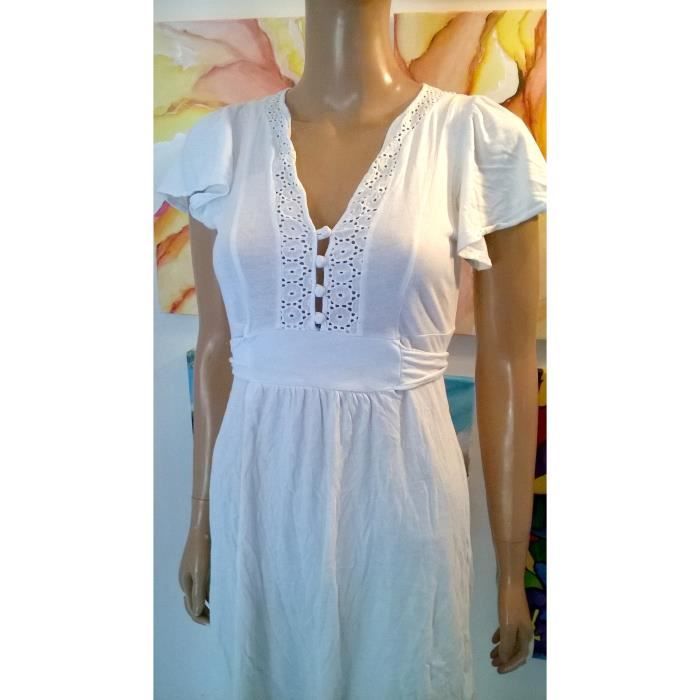 robe blanche zara