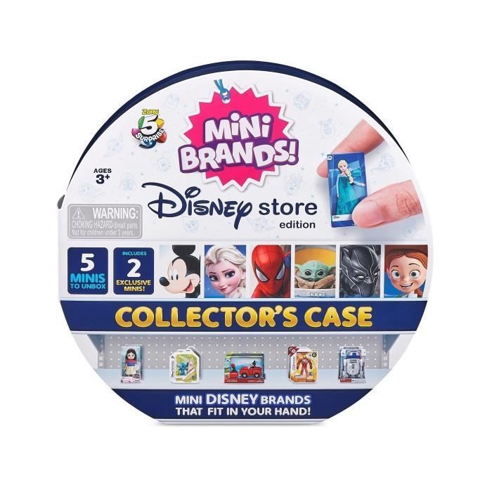 Kit de figurines jouets - ZURU - 5 Surprise Mini Brands Disney - 25 pièces - Multicolore - Mixte