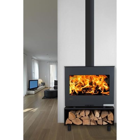 Artwood Poele A Bois Adam Stove Modele Corso 6kw Achat Vente
