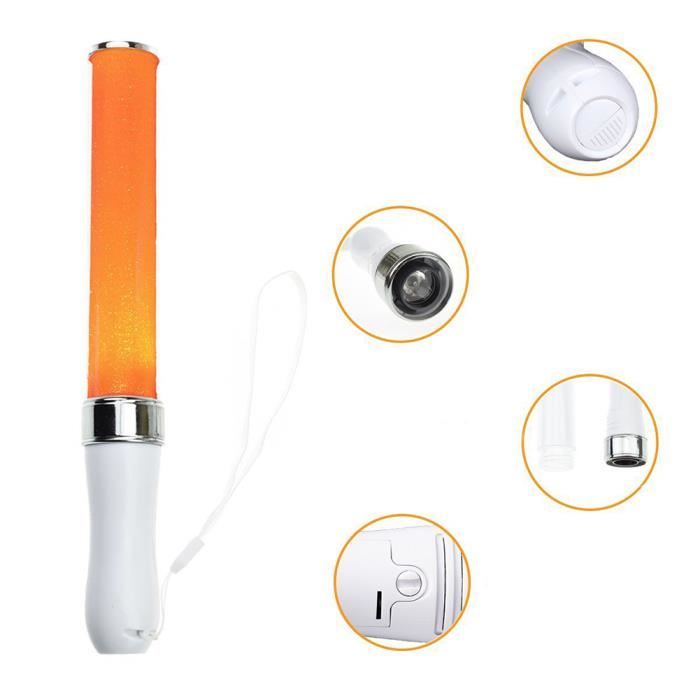 42 Bâtons Lumineux Fluorescents 3 Modes - Lightsticks Mousse LED, Cadeaux Anniversaire Enfants, Fêtes, Concerts, Carnaval Bracelet Lumineux Fluo Soiree