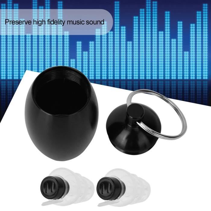 Bouchons d'oreilles High Fidelity Music - Protection auditive pour
