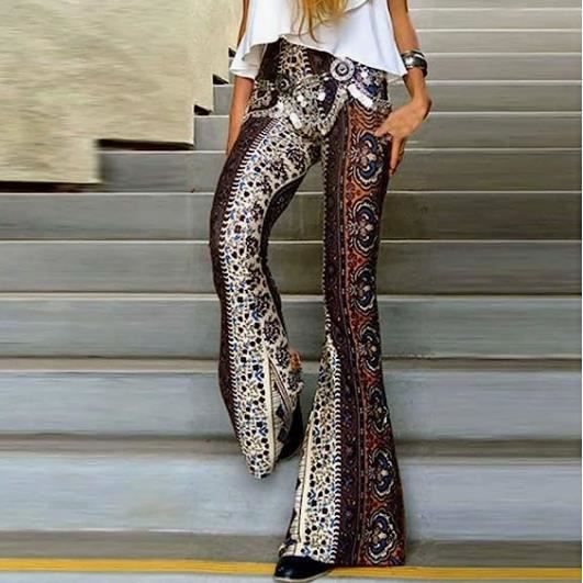 Pantalons Haute Taille vas s Leggings Jambe Large pour Femme