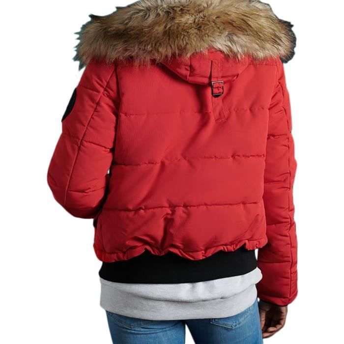 Everest ella bomber jacket red deals