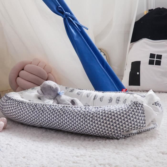 Réducteur de Lit bébé avec volants bébé Cocon Baby Nest nourrissons coussin  100% coton pour lit pour nouveau-né Nid de bébé Pistache - Cdiscount  Puériculture & Eveil bébé