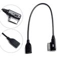 Interface de musique USB AMI MMI AUX MP3 Adaptateur de câble pour Audi A3 S4 A5 S5 A6 S6-GXU-2