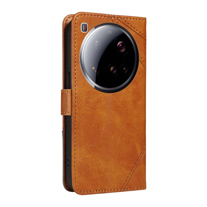 Housse étui Pour Xiaomi Redmi 15 4G/5G - Étui Rabat En Cuir PU Avec Portes-cartes RFID - Support Intégré Et Fermeture Magnétique