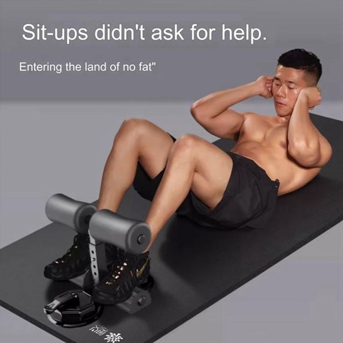 Machine Abdominale (ab Fitness / Sit-up) Pour Muscler Les Abdos - Acier, Dimensions 74x70x62 Cm, Neuve