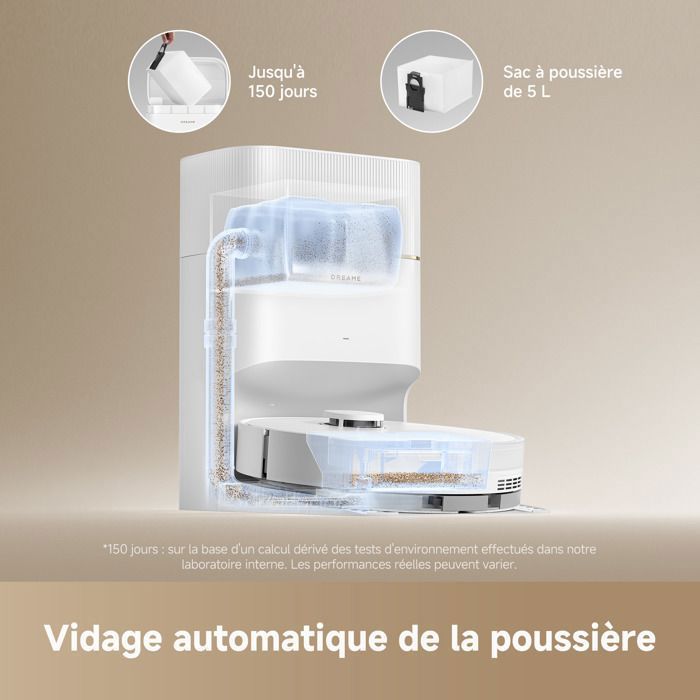 Kit Accessoires Pour Robot Aspirateur Dreame D20 Pro Plus – 2 Brosses Principales, 6 Latérales, Filtres, Chiffons, Sacs Poussière