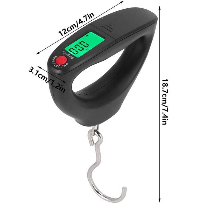 HENGBIRD Balance De Bagage Électronique 50kg – Pèse Bagage