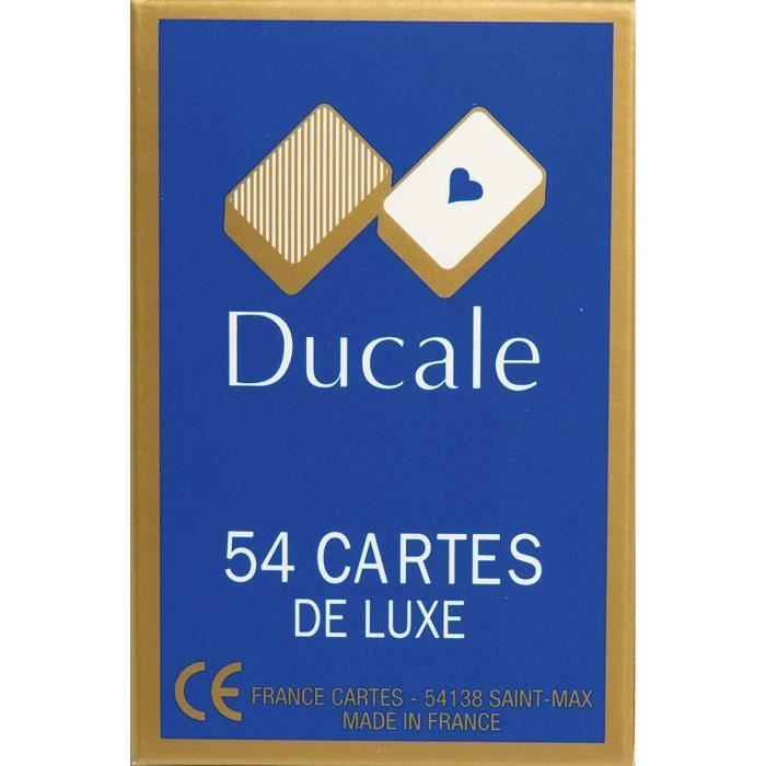 copy of Ducale de luxe – jeu de 54 cartes cartonnées plastifiées