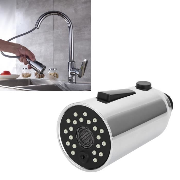 CHE Tirez la buse G1 / 2 bec extractible de robinet avec 3 fonctions  remplacement de tête de pulvérisateur de robinet de - Cdiscount Jardin