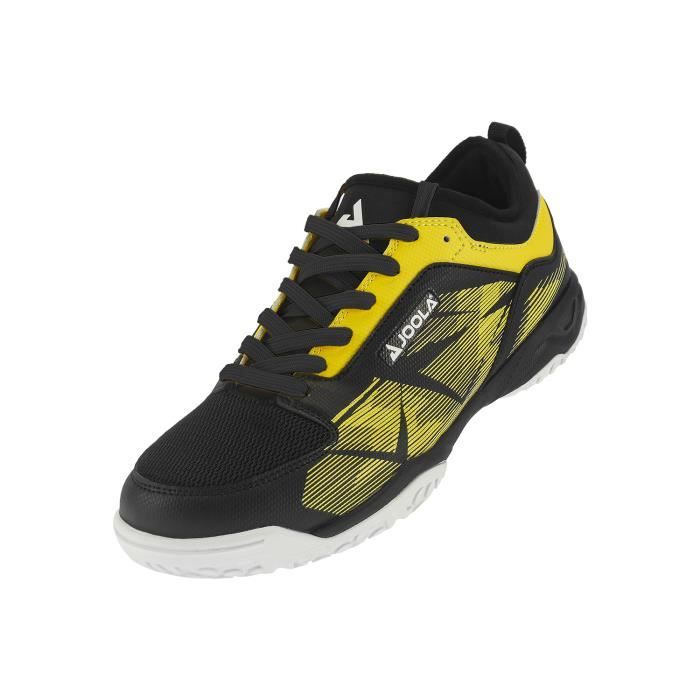 Chaussures de tennis de table de tennis Joola Nextt noir jaune