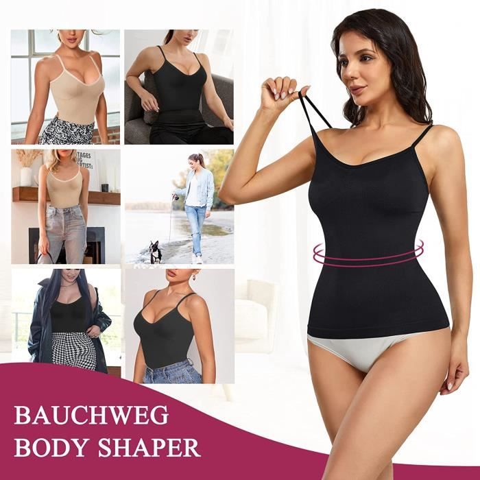 Femme D bardeur Gainant Ventre Plat Haut Sculptant Camisole Gaine