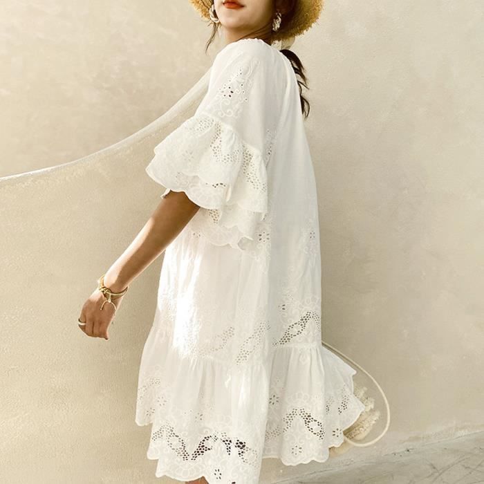 Robe longue deals coton ete