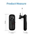 Téléphone portable BM70 Bluetooth Noir RAINBUVVY - Carte simple - Batterie 300mAh - GSM 1800/900/850/1900MHz-3